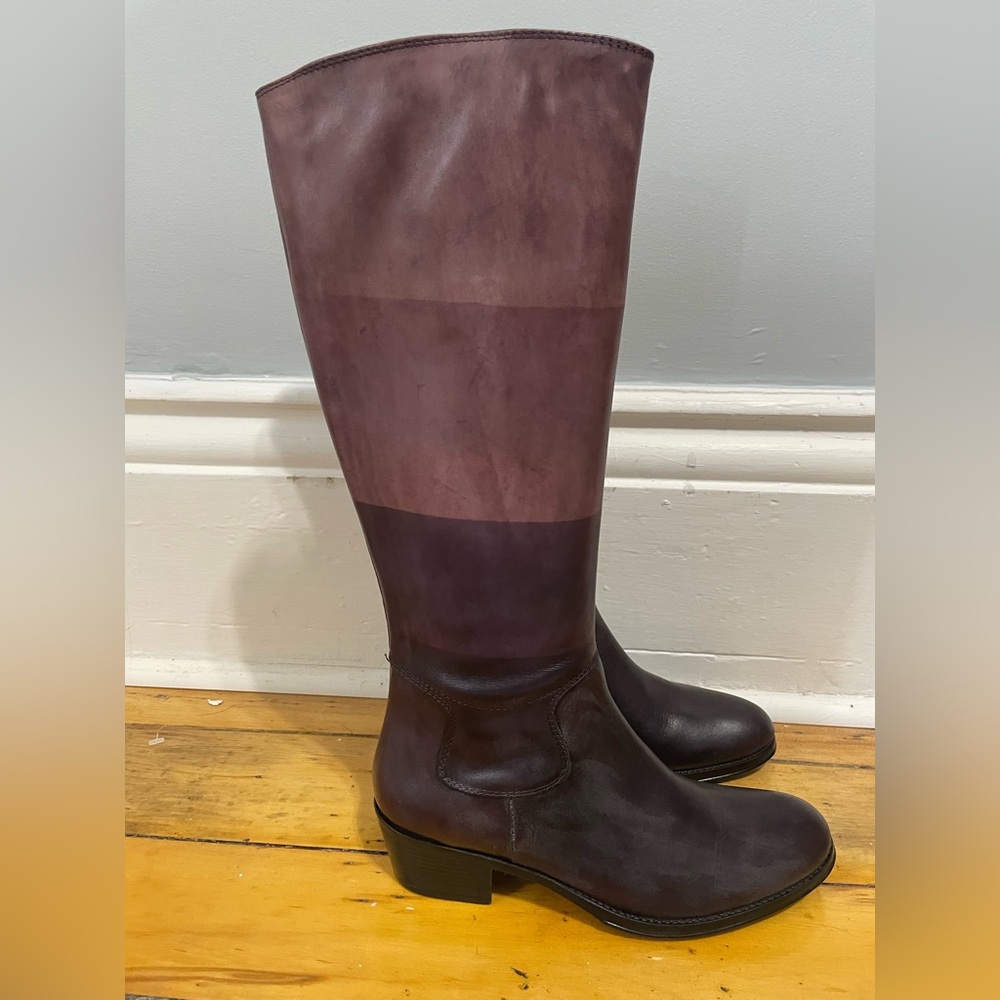 BROWNS COUTURE Leather Purple Ombré Leather BNIB